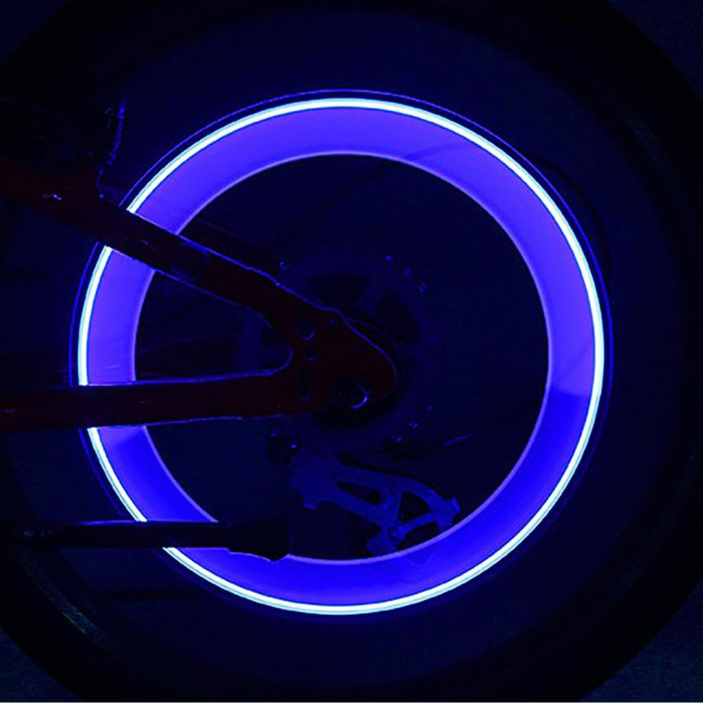 HARGA 4 PCS/TUTUP PENTIL LED LAMPU BAN RODA MOBIL MOTOR SEPEDA/LED TUTUP PENTIL/LAMPU LED SEPEDA/-1