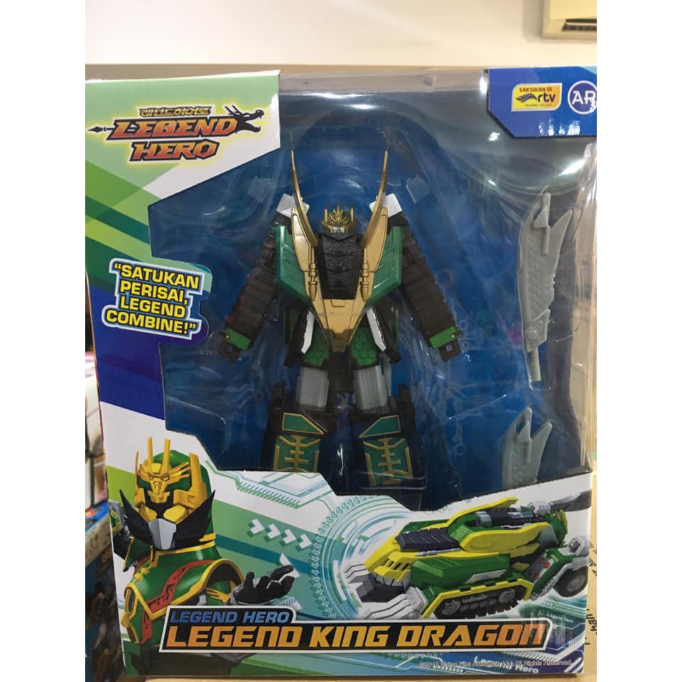 ROBOT LEGEND HERO LEGEND KING DRAGON BERUBAH BENTUK ORIGINAL