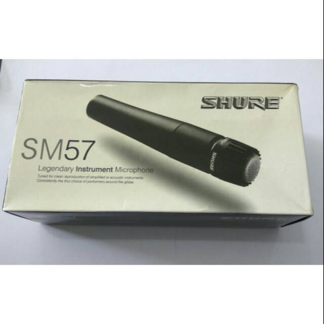 Shure SM-57 Dynamic Mikrophone, Original Garansi 1 Tahun