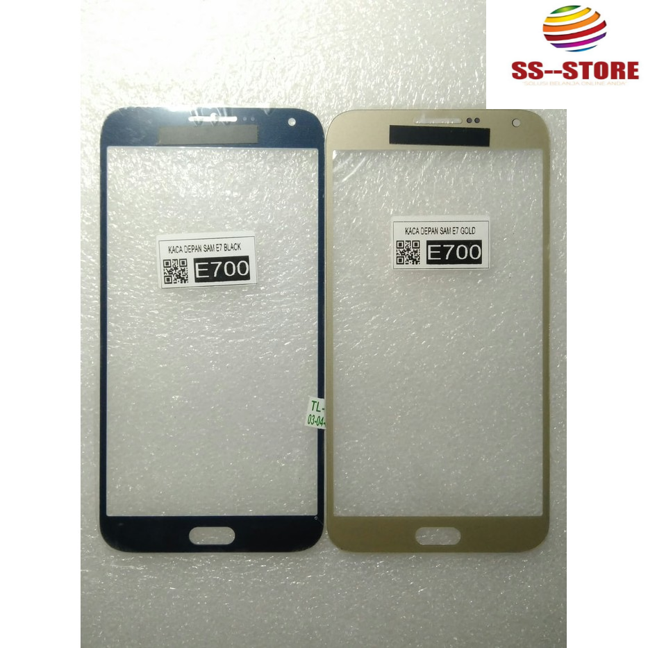 KACA DEPAN LCD SAMSUNG E700 GALAXY E7 Gorila Glass ORI