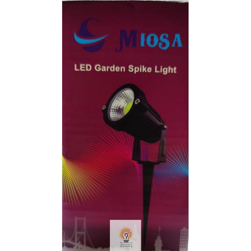 Lampu Taman LED Sorot 5w COB Tancap