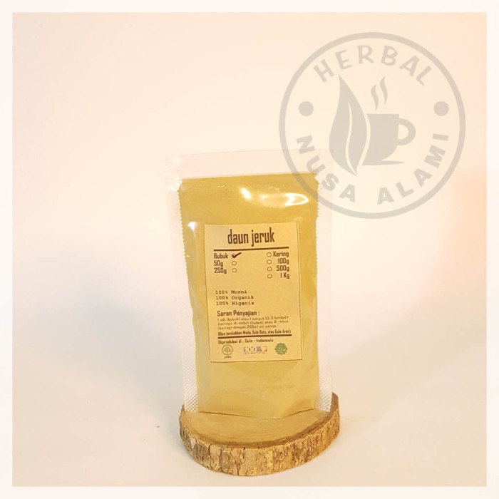 

DAUN JERUK PURUT BUBUK | KUALITAS PREMIUM | Citrus Hystrix 100g