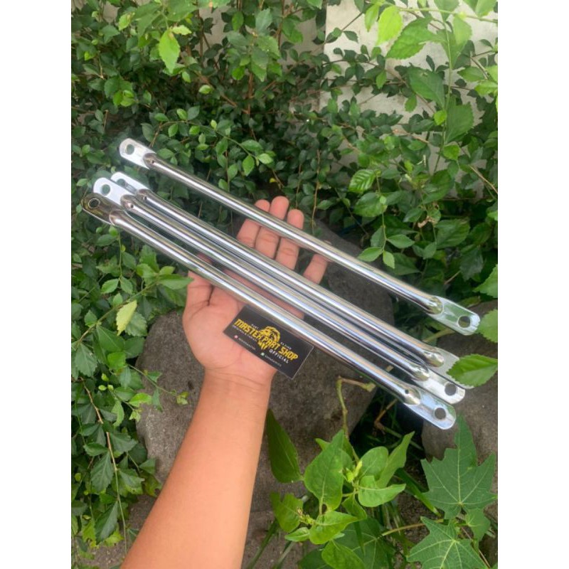 PENAHAN PANEL TROMOL BELAKANG CROME CROM RXKING RX KING- PENAHAN TUTUP TROMOL BELAKANG RX KING RXK