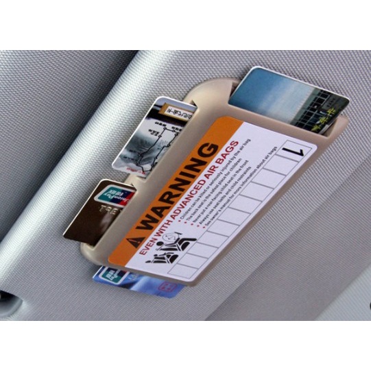 Tempat Kartu E Toll Tiket Kartu Parkir Mobil / Car Toll Card Holder