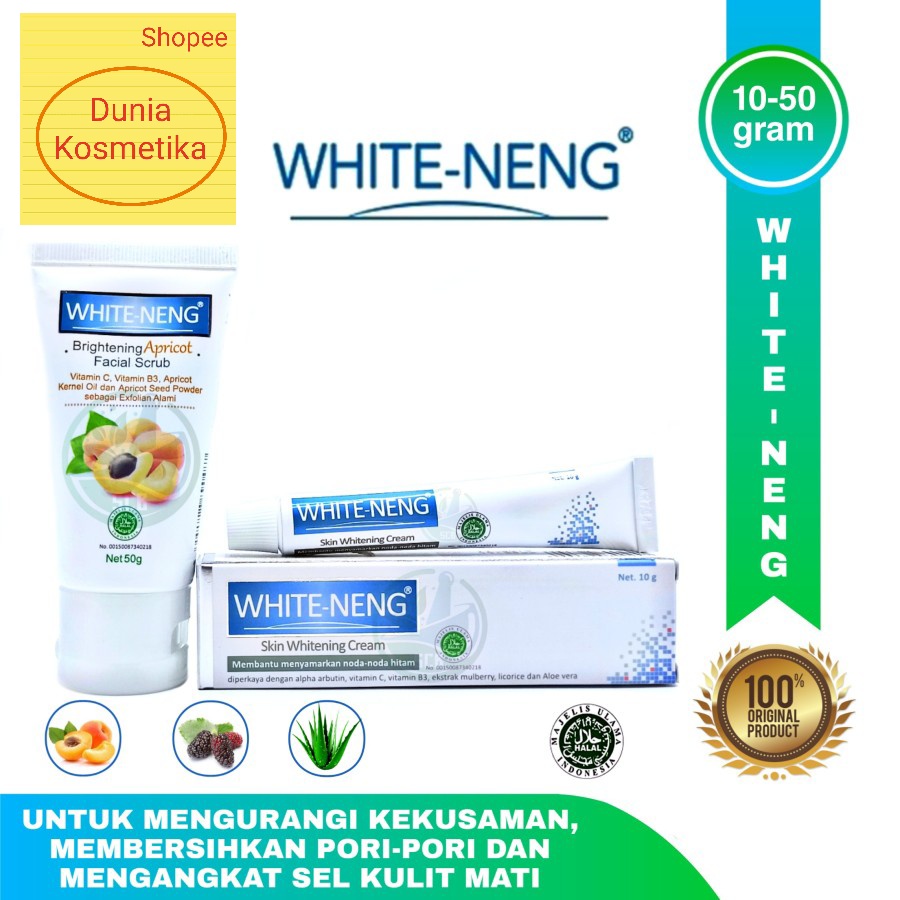 WHITE-NENG SKIN WHITENING CREAM / FACAL FOAM / PAKET SET