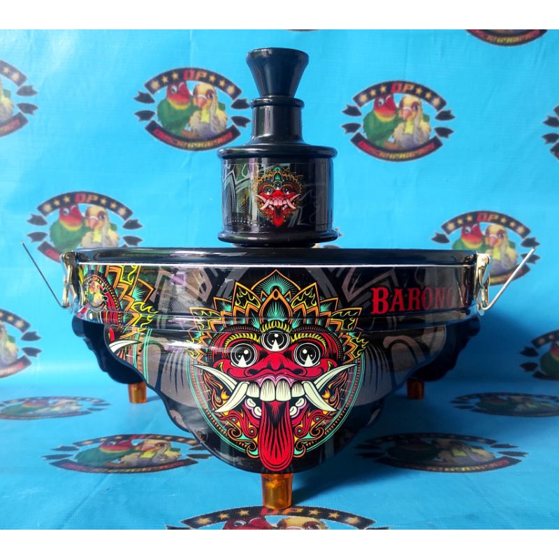 Aksesoris Sangkar Kandang Hewan Peliharaan Burung Lovebird Murah - Tebok Burung Lovebird Lb Love bir