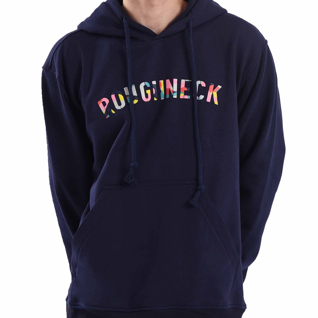 HOODIE ROUGHNECK | SWEATER ROUGHNECK | JAKET ROUGHNECK | NAVY | COLOR CHALK | LIST PELANGI