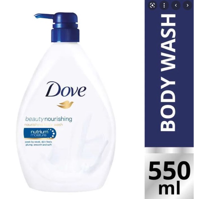 Dove Body Wash Deeply Nourishing BOTOL 550ml