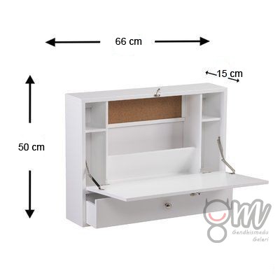 Meja Belajar Minimalis - Meja Kerja Kantor Dinding