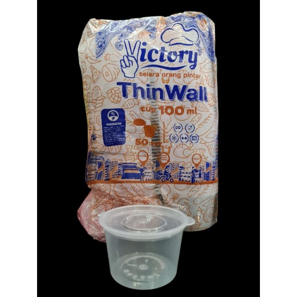 Thinwall Cup 100ml Victory