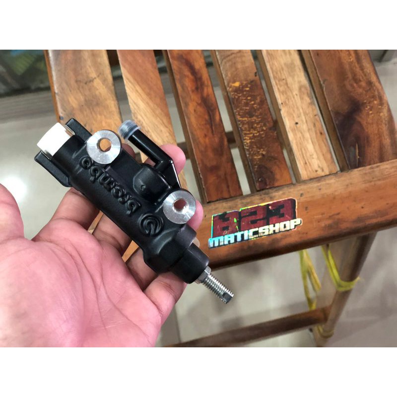 Master pump brembo original universal injekan rem belakang black brake pnpMaster pump brembo origina