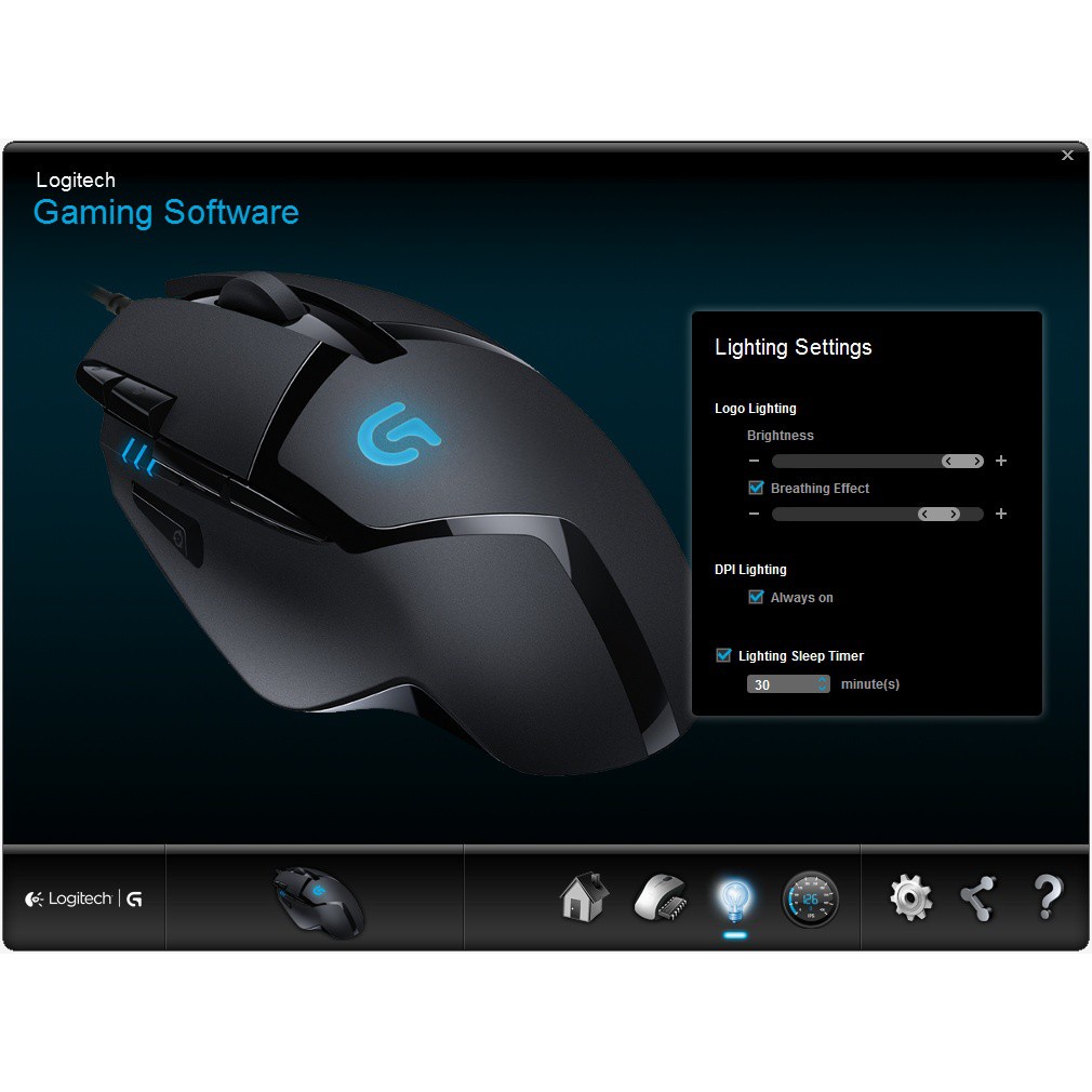 Logitech G402 Hyperion Fury Ultra-Fast FPS Gaming Mouse - Garansi 2 tahun