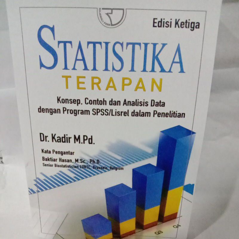 

statistika terapan, edisi ketiga By Dr. kadir