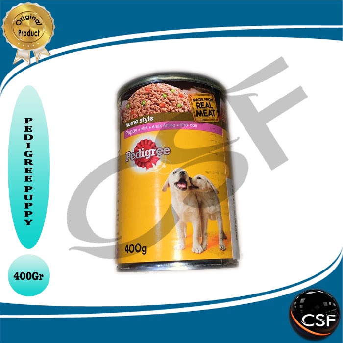 Makanan Anjing basah Pedigree BEEF kaleng 400gr