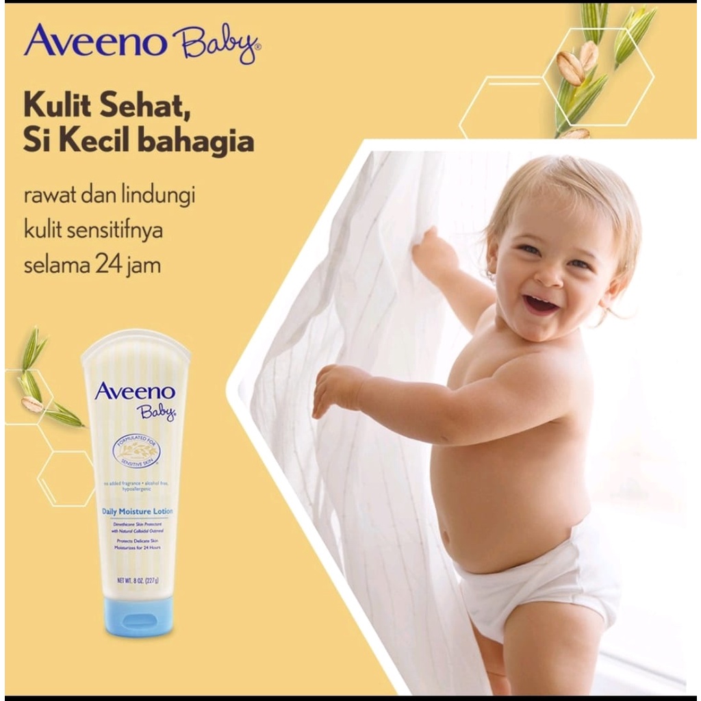 AVEENO BABY DAILY MOISTURE LOTION 8OZ 227G