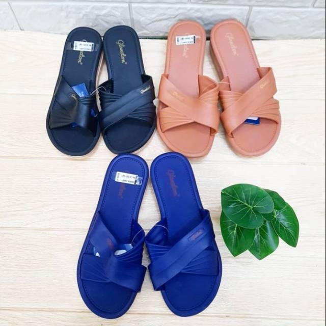 Sandal slop karet wanita / sandal karet premium / sandal wanita