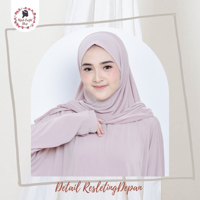 Ishma Bajugo / atasan menyatu dengan hijab