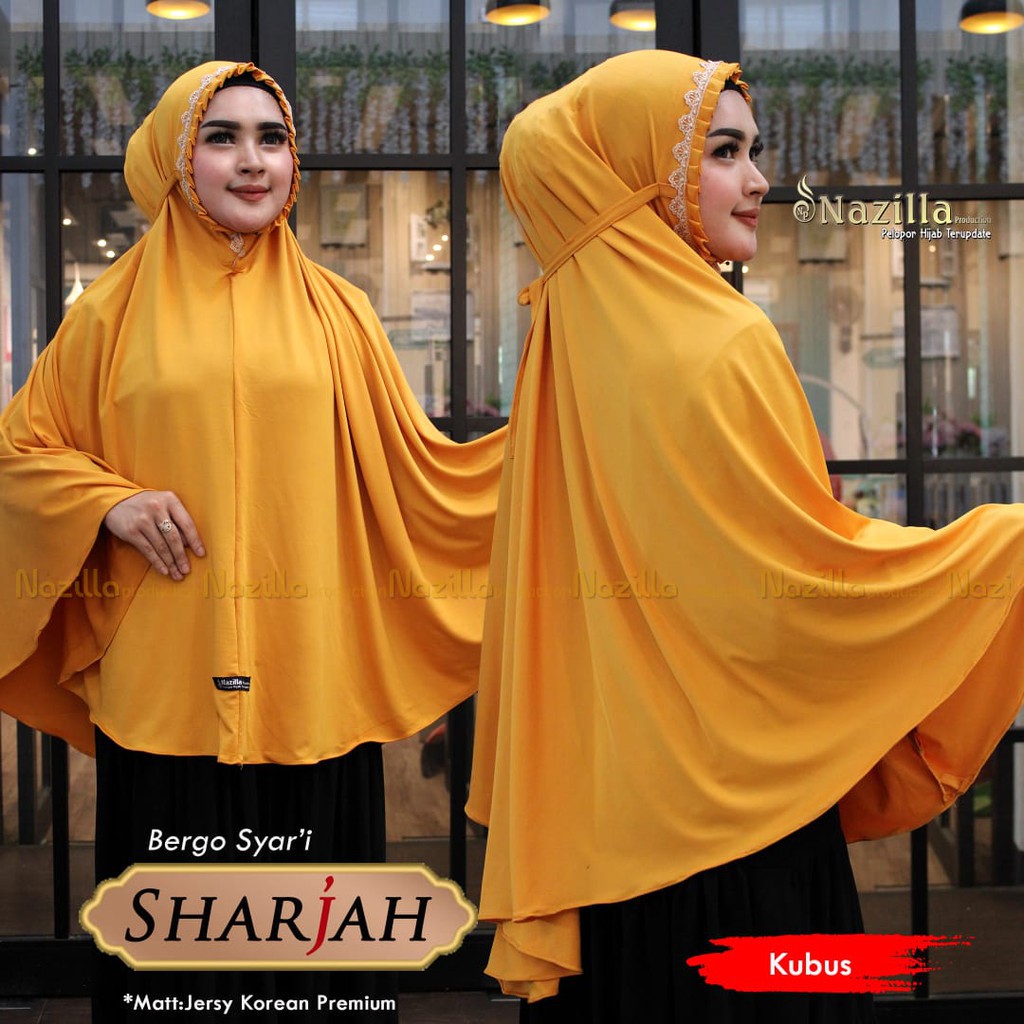 HIJAB INSTANT SHARJAH MASKER ORI AZZAHRA