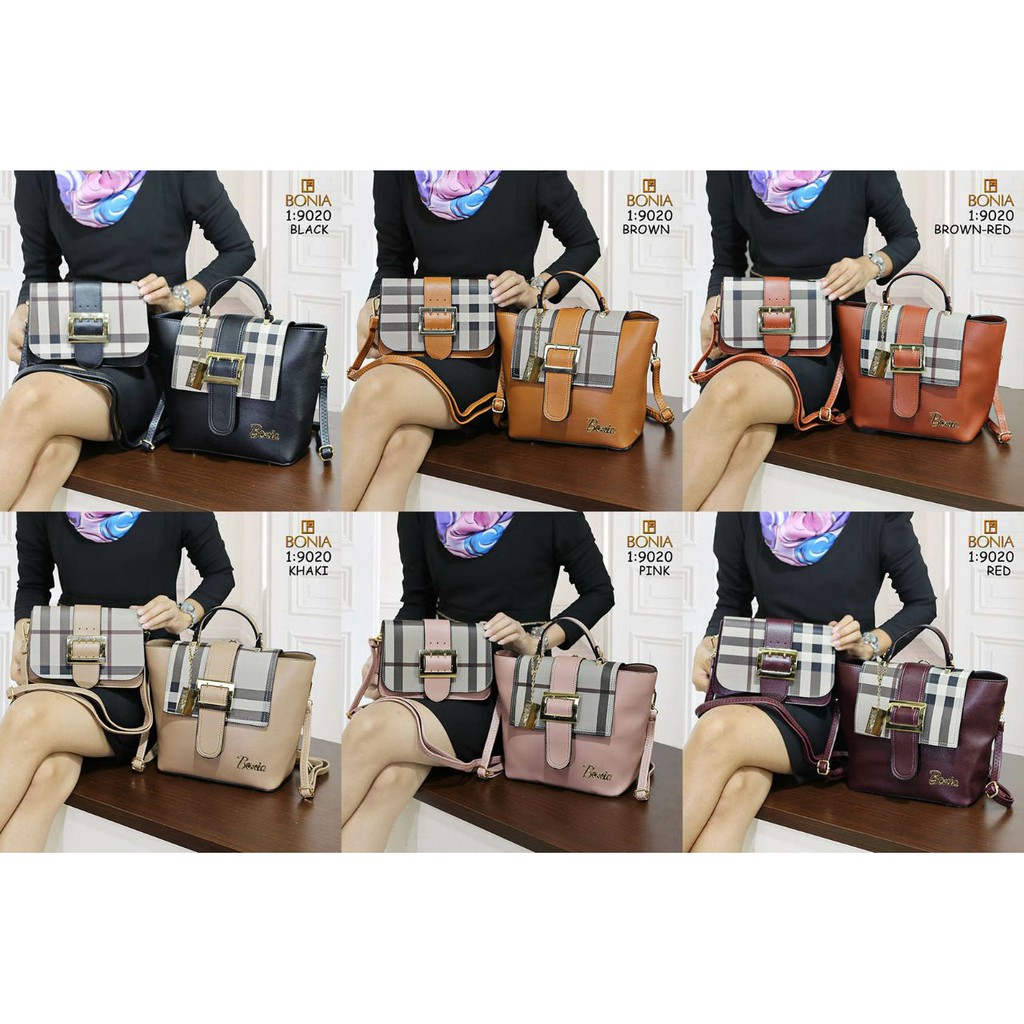 TAS SET MEREK BONIA 9020 68 ML