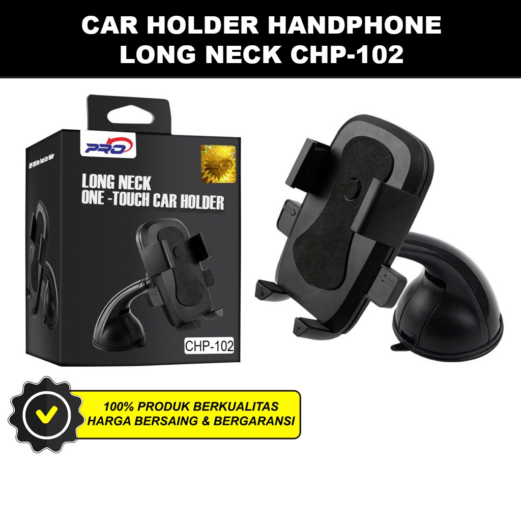 Car Holder Hp Mobil Premium Pro Vacum Chuck Long Neck