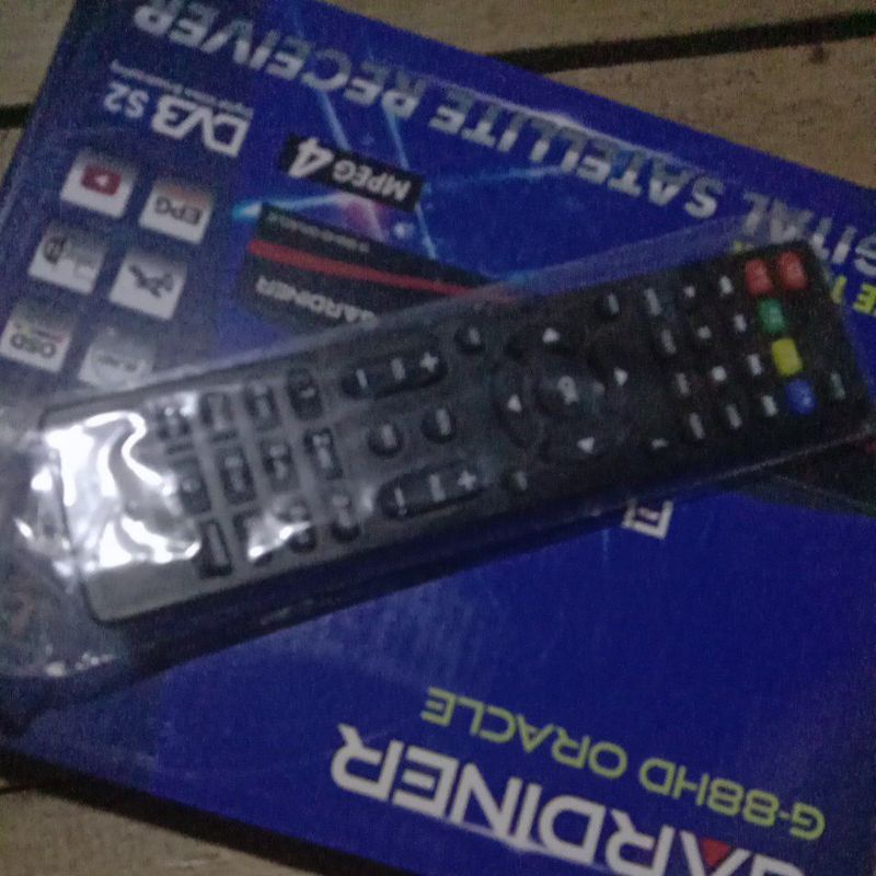 Remot ori bawaan gardiner g88hd