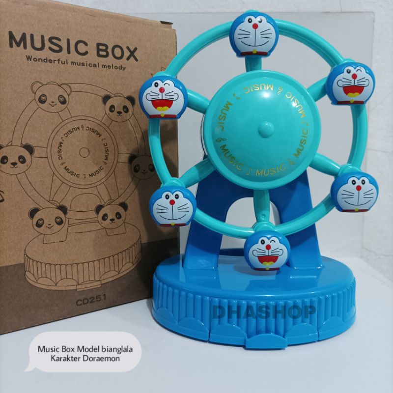 Musical Box Karakter - Kotak Music