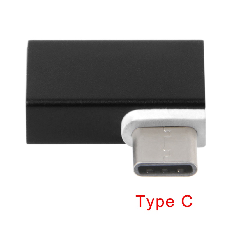 VIVI   90 Degree Type C To USB 3.0 Female Data OTG Converter For Macbook Android Phone