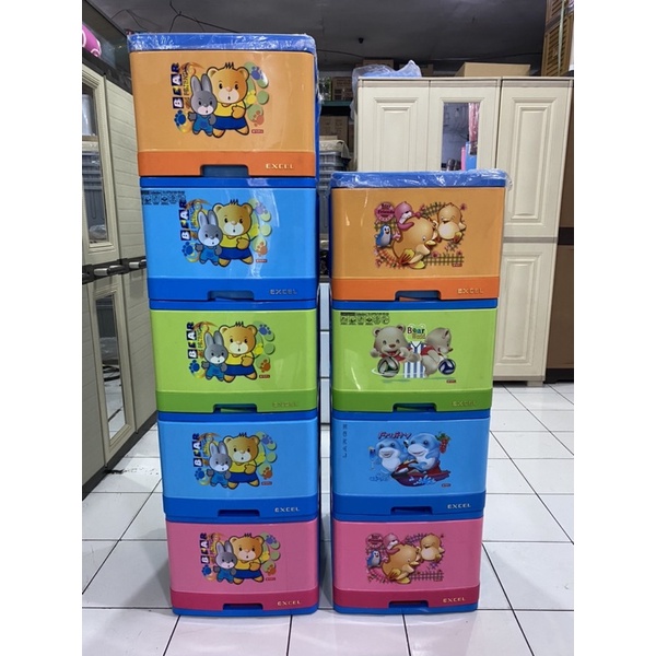 Lemari Container / Excel Lionstar Large Susun 4 - 5 / Lemari Lionstar / Lemari Container