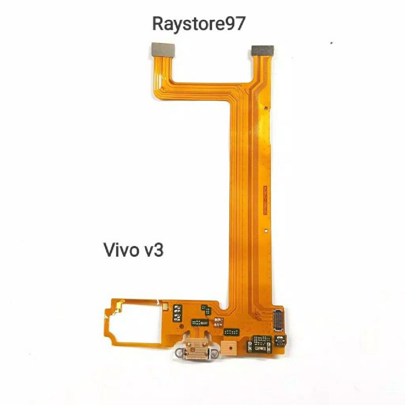 Flexible Fleksibel Flexibel Charger Vivo V3 ORIGINAL Board Casan Con Cas Papan Konektor Charjer