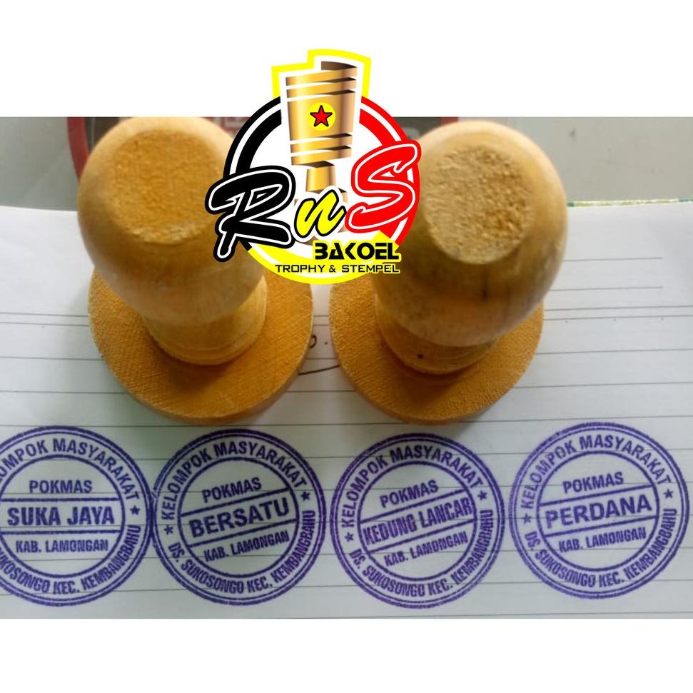 

m81₣ STEMPEL KAYU BULAT