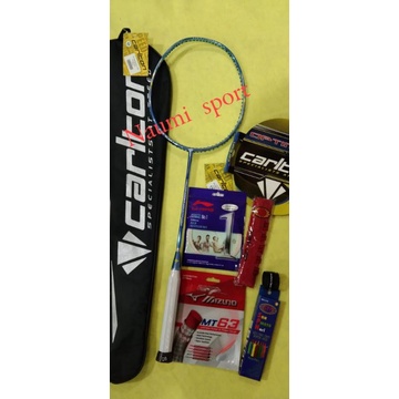 Raket carlton optimax Viper 9,5 full Carbon  kualitas 100%Original  Bisa (COD)