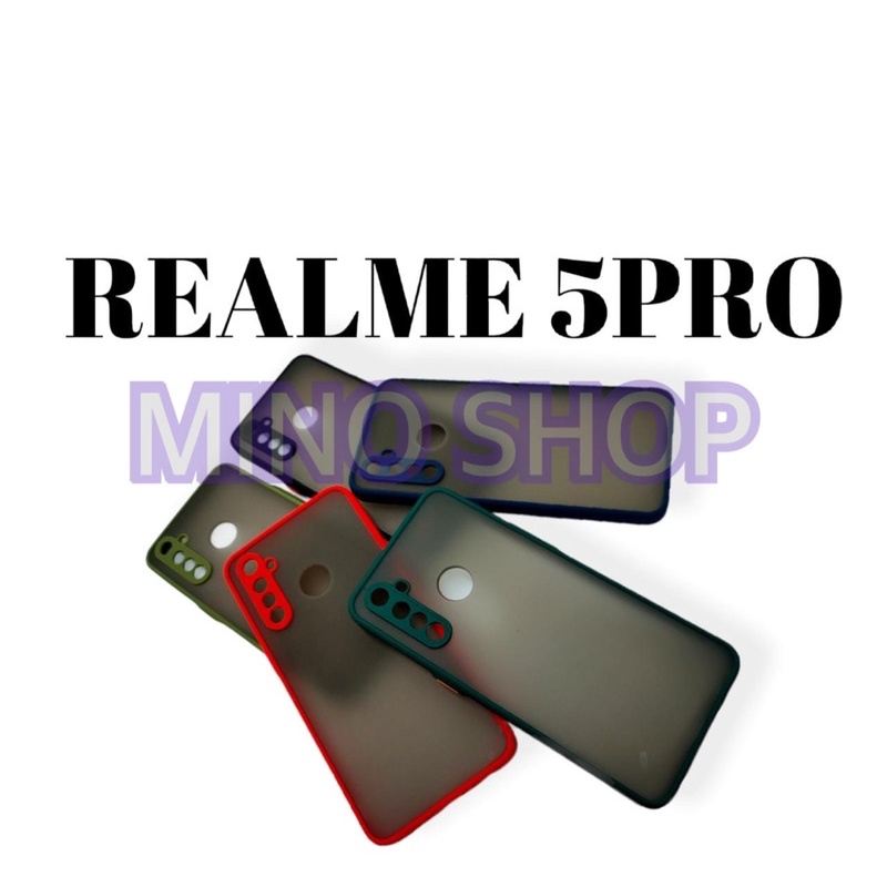 SOFTCASE REALME 5 PRO - HARDCASE DOVE MYCHOICE PLUS PELINDUNG KAMERA - AERO CASE