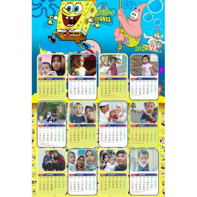 

kalender dinding custom / kalender foto