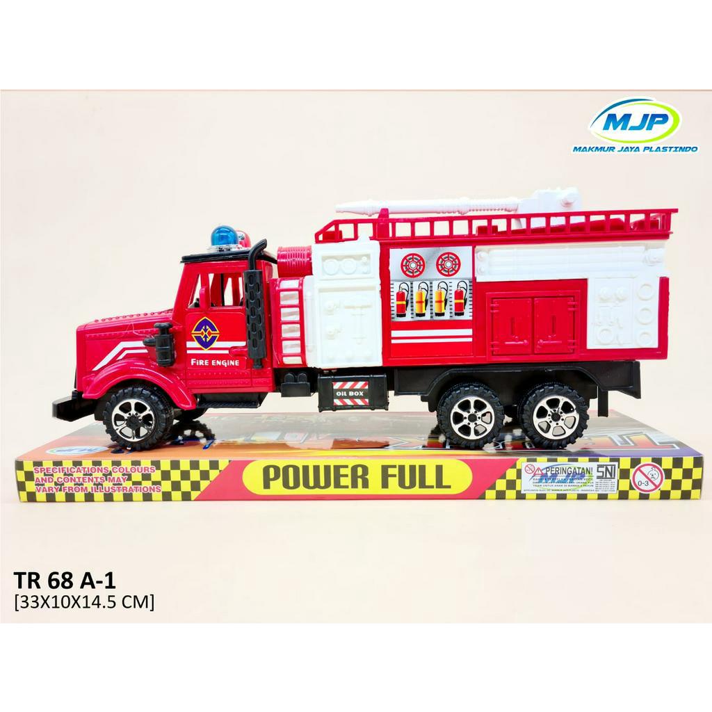 Mainan Mobil Pemadam Truck MJP TR68A - Mainan Diecast