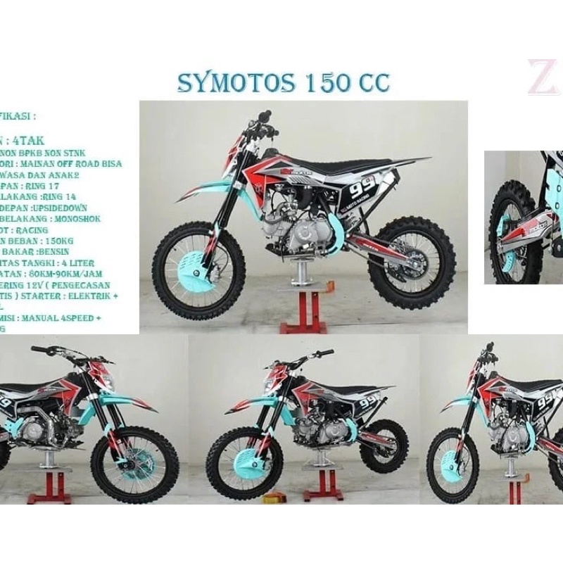 Motor Trail-4Tak 150cc-SyMoto-Manual kopling
