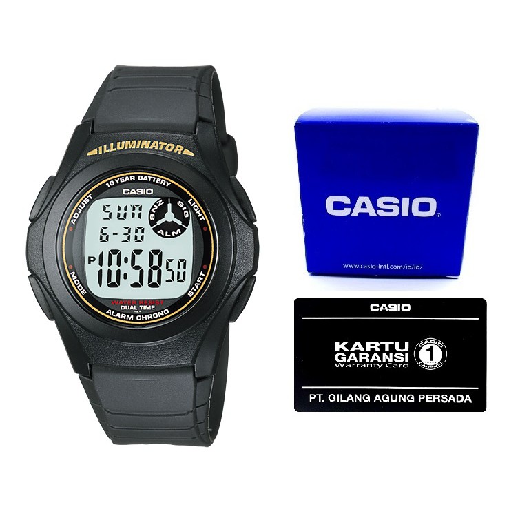 Casio Original F200W-2ADF - ready stock - harga 1pc 