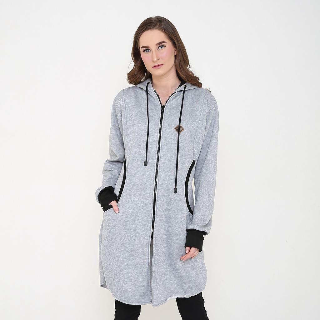 Raindoz - Long Sweater - Jaket Sweater Hoodie Panjang Wanita