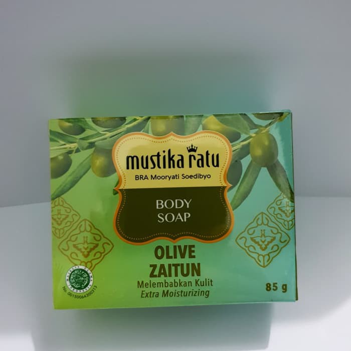 MUSTIKA RATU BODY SOAP ZAITUN OLIVE 85 GRAM