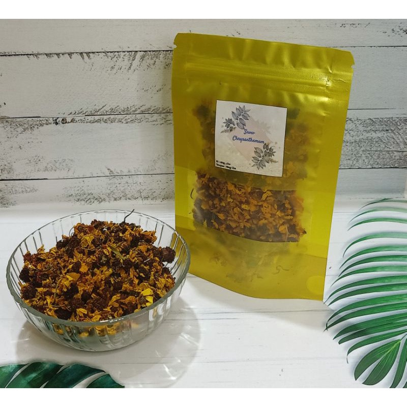 

Snow Chrysanthemum (Kunlun Chrysanthemum) Teh Bunga Krisan Salju 10gr