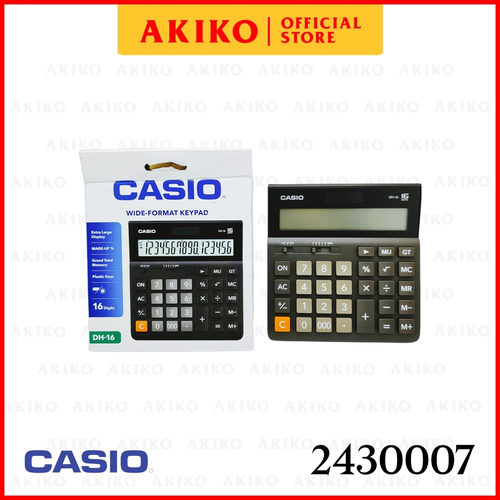 

Casio Partical Calculator DH 16 BK