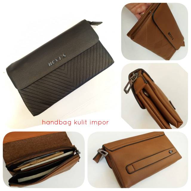 Handbag import HOVIS cowok cewek tali slempang terbaru