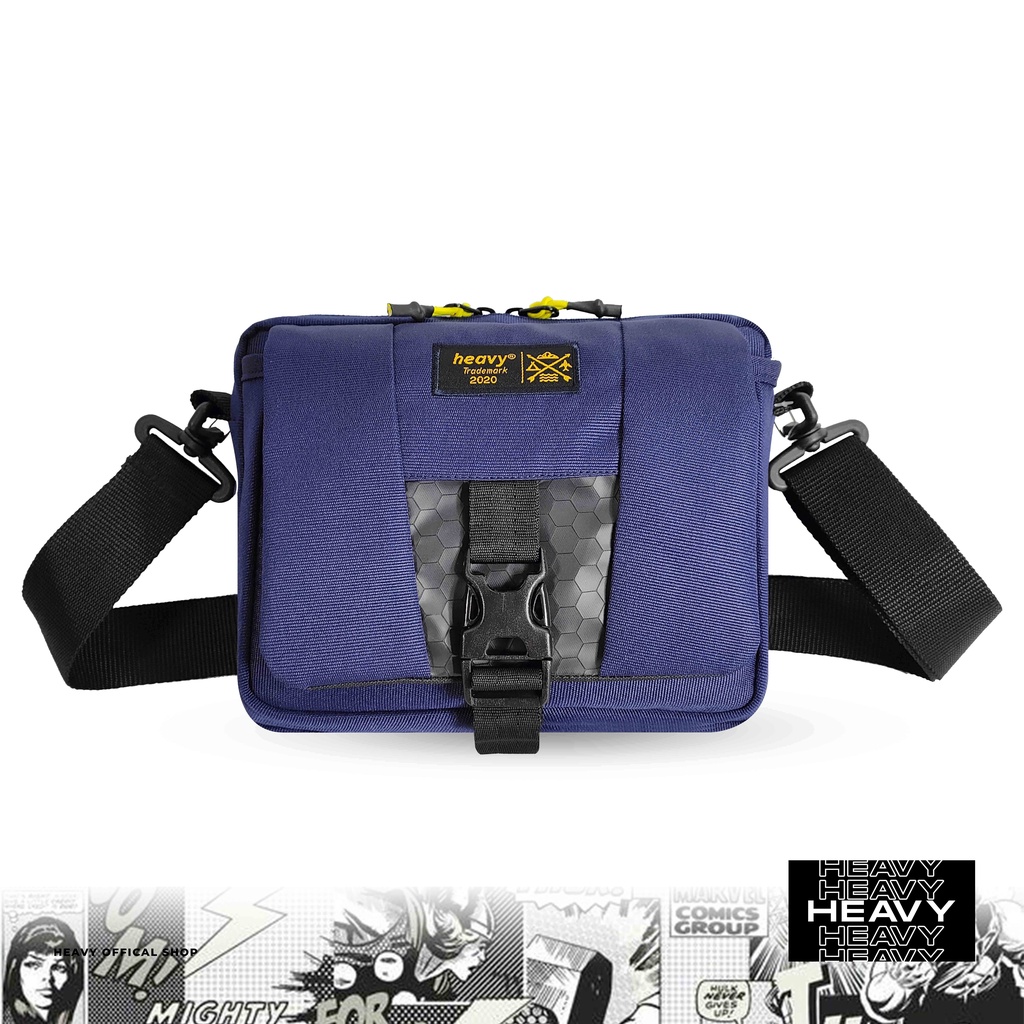 [HEAVY] Cross Body Bag Heavy Premium Tas Selempang Pria - Tas Sling Bag Heavy Alano Series