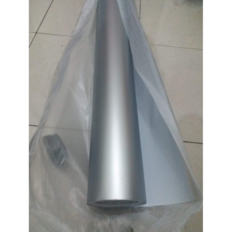 Skotlet Metalik doff silver/  Sticker Metallic Doff silver