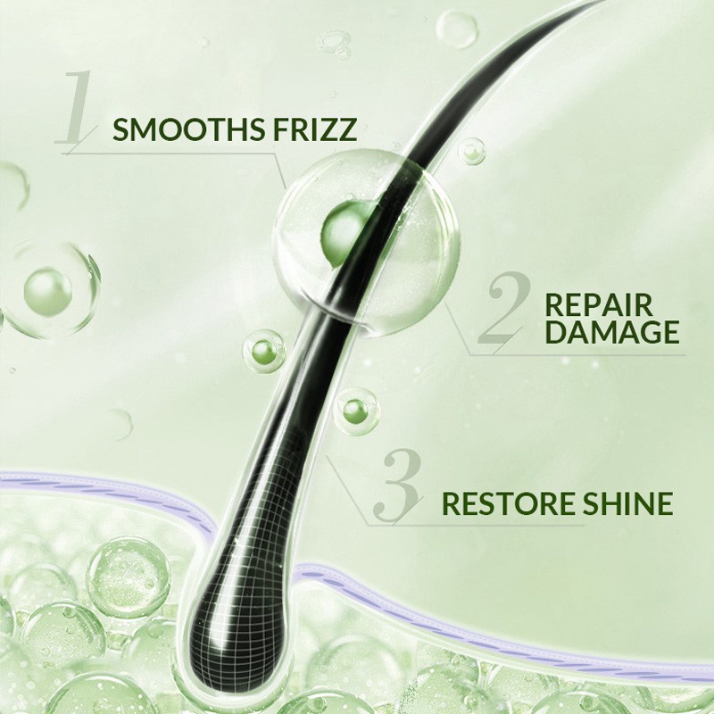 【BPOM】BIOAQUA Avocado Supple Silky Hair Film mask /Masker Rambut /Creambath Rambut 250g