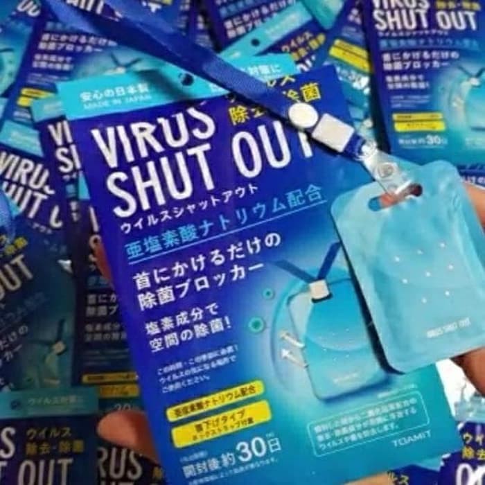 Kalung Anti VIRUS SHUT OUT Jepang Anti Virus