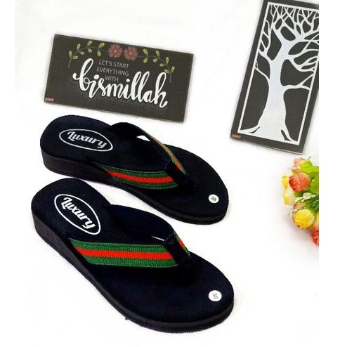 SANDAL WANITA - SANDAL JEPIT WANITA - SANDAL SPON WANITA - SANDAL WANITA KEKINIAN (jepit Guci)