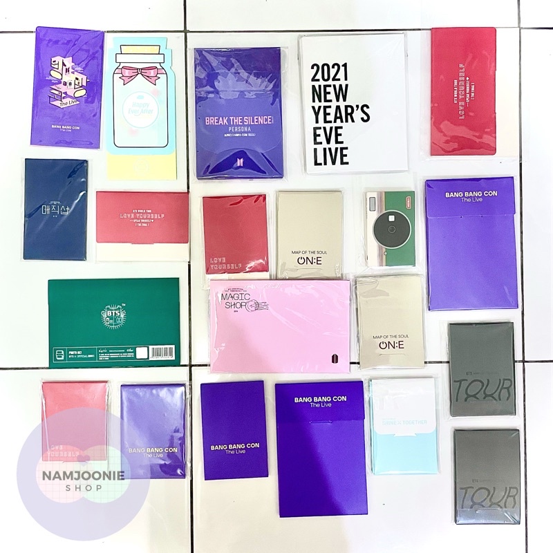 [❗️BACA DESKRIPSI❗️] OFFICIAL BTS TXT PHOTOCARD MINI PC MPC POSTCARD ENVELOPE AMPLOP MERCH BBC MOTS 