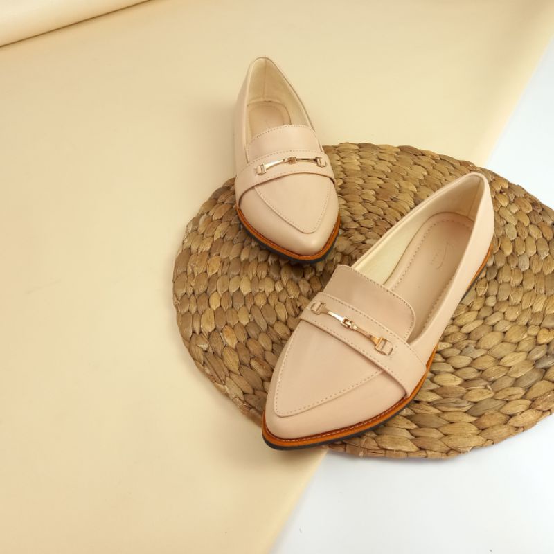 VNL Debbie Flatshoes | Sepatu Wanita | Sepatu Flatshoes | Flatshoes Casual | Sepatu hak 1cm