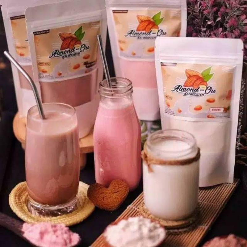 

Almond-Qu ASI Booster 200gram Rasa Original dan Dark Choco