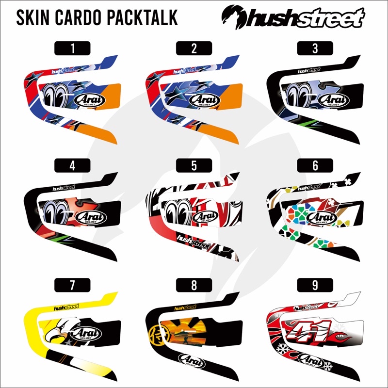 SKIN STICKER GARSKIN CARDO PACKTALK BOLD
